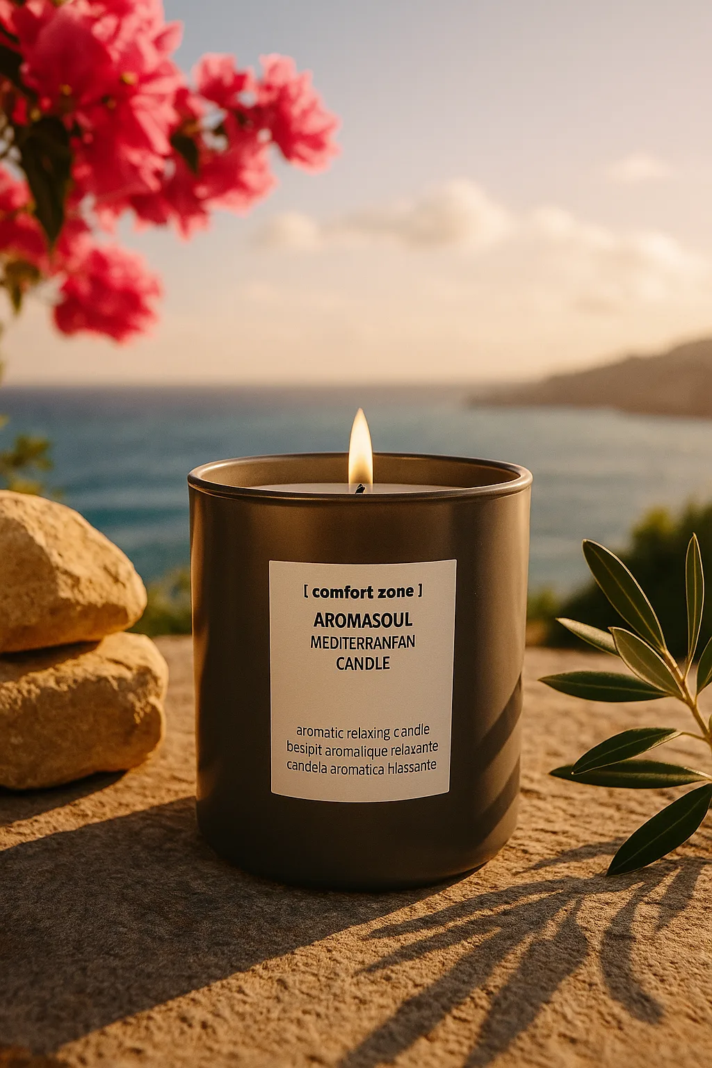 Aromasoul Mediterranean Candle